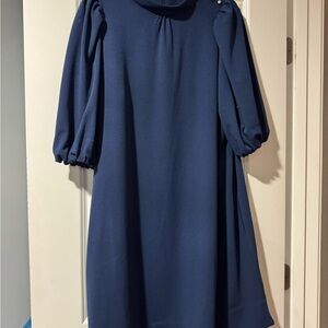 New Sara Campbell Navy Nevada Dress size L